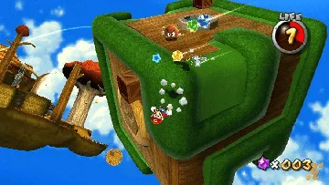 Super Mario Galaxy screen shot game playing